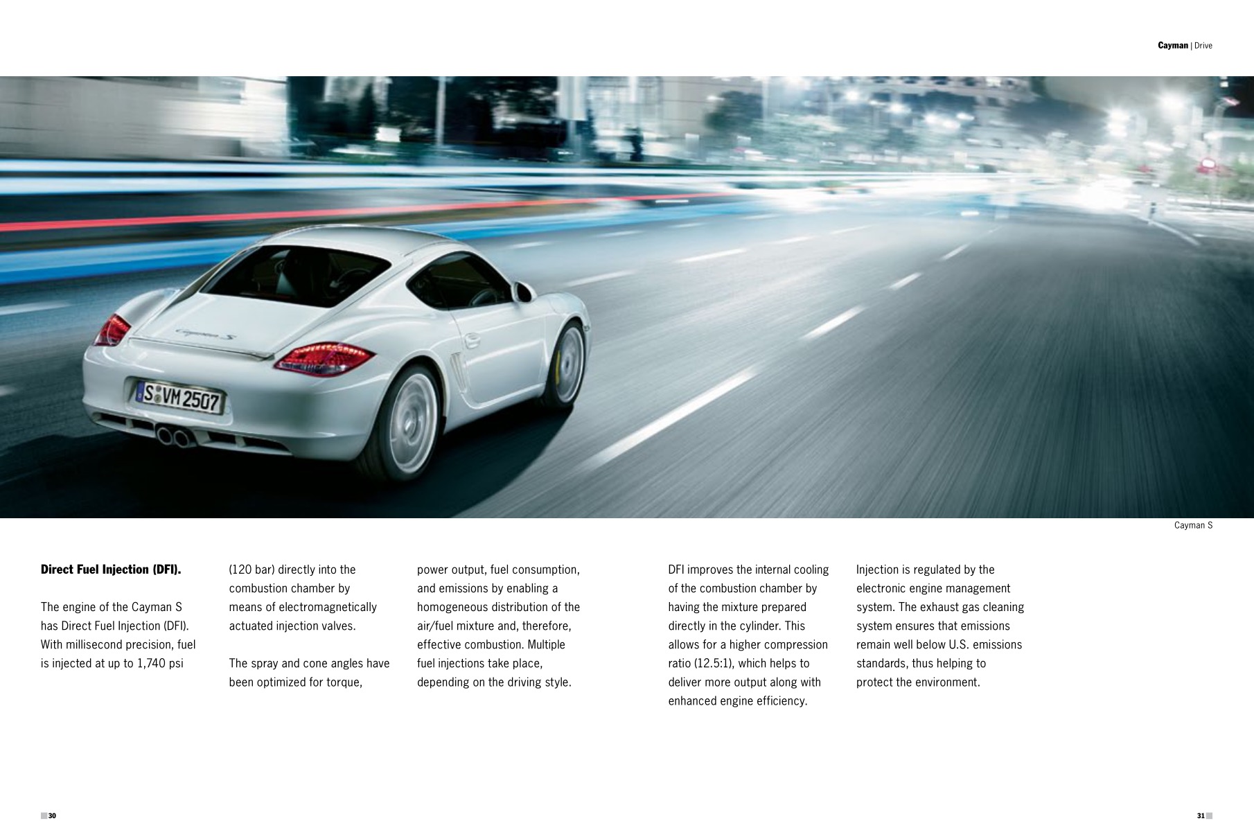 2012 Porsche Cayman Brochure Page 28